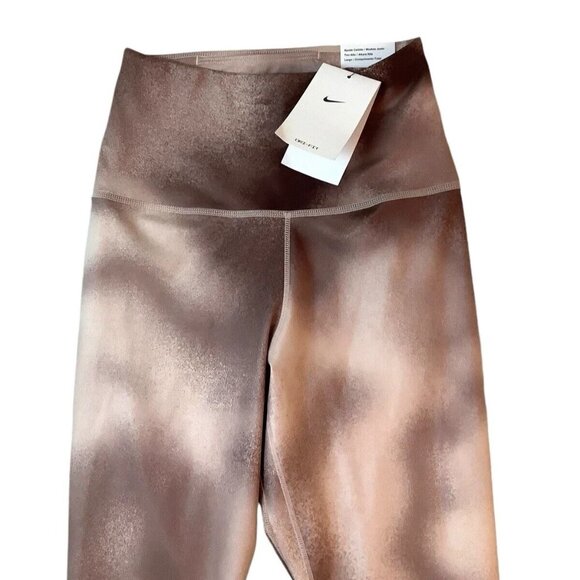 New Nike Dri-FIT High Rise Printed Training Legging Full Length FQ6260-208 XS - Picture 9 of 14